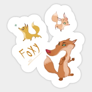 foxy Sticker